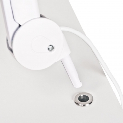 UCHWYT LAMPY-LUPY TUBE INOX - Uchwyt do mocowania lampy-lupy na biurko